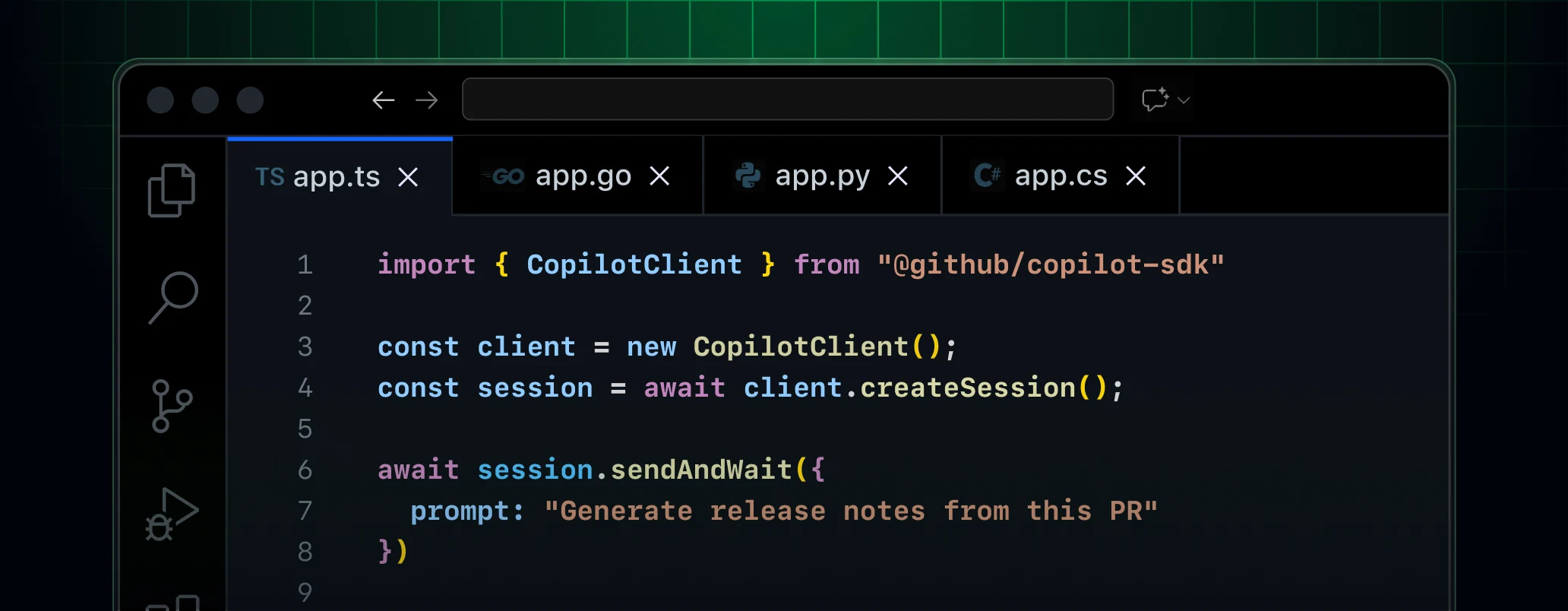 GitHub Changelogで公開されたCopilot SDKのヘッダー画像