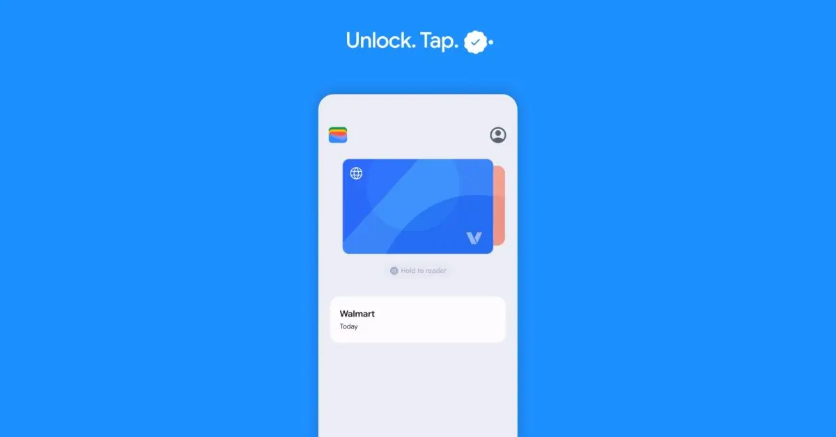 スマートフォンをかざしてタップ決済する様子を示すウォレットアプリの画面